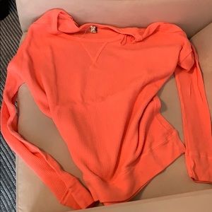 Free people waffle top